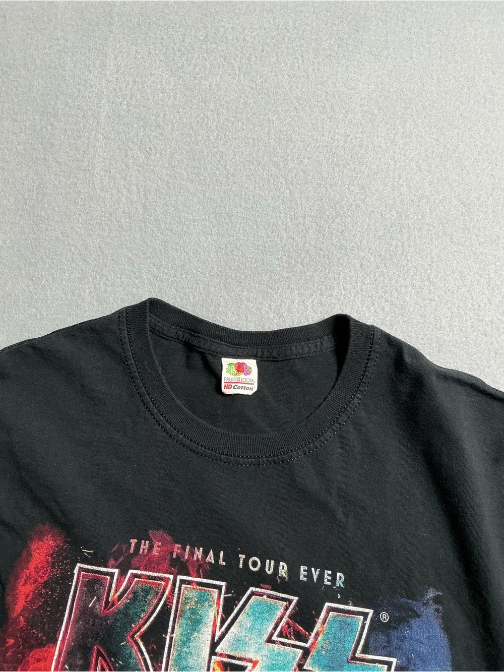KISS Concert Tee End of the Road 2020 World Tour Black Graphic Tour T-Shirt - Picture 6 of 12